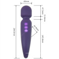 Waterproof Rubber Head AV Massager for Women Injo-AV024